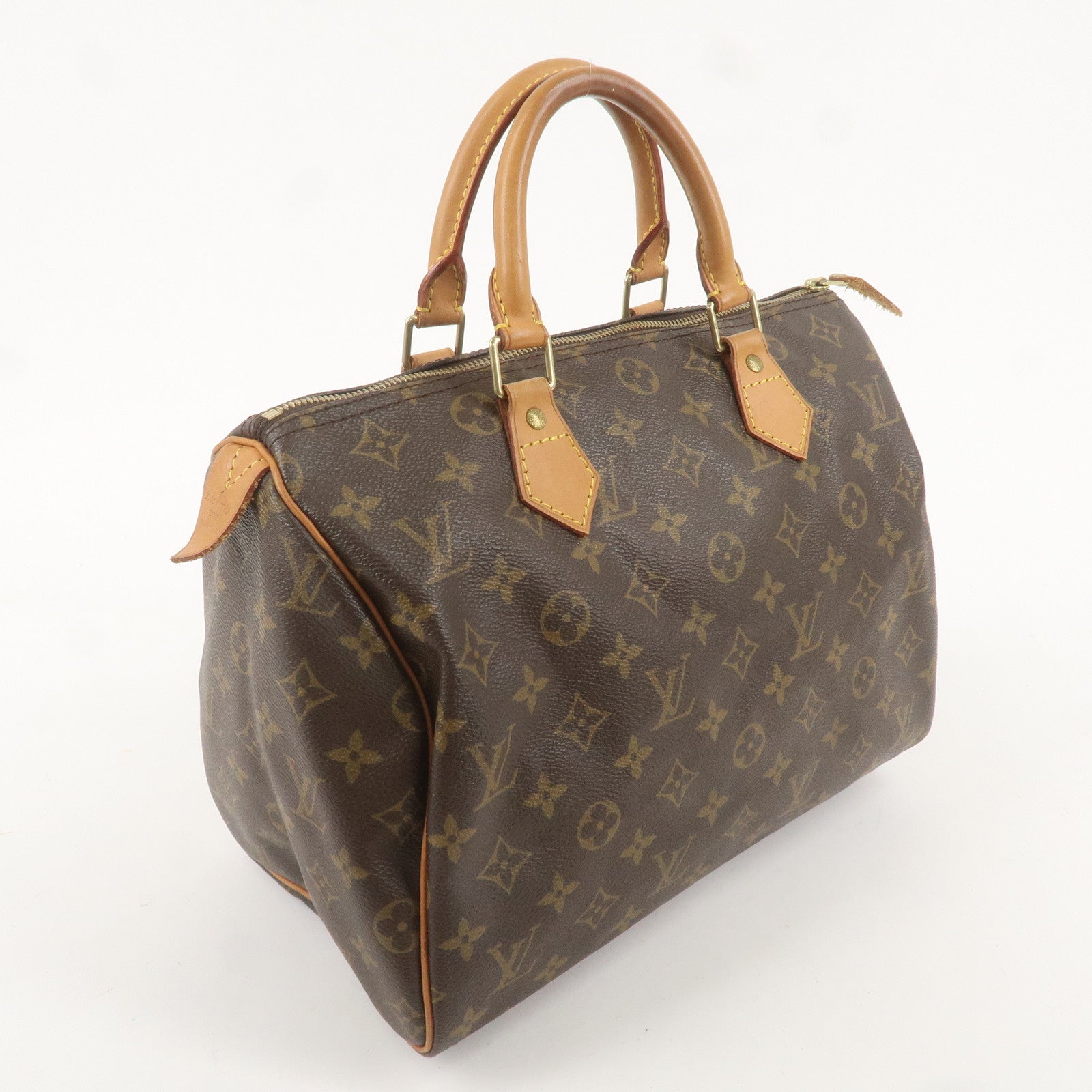 Louis Vuitton Monogram Speedy 30 Hand Bag Boston Bag M41108