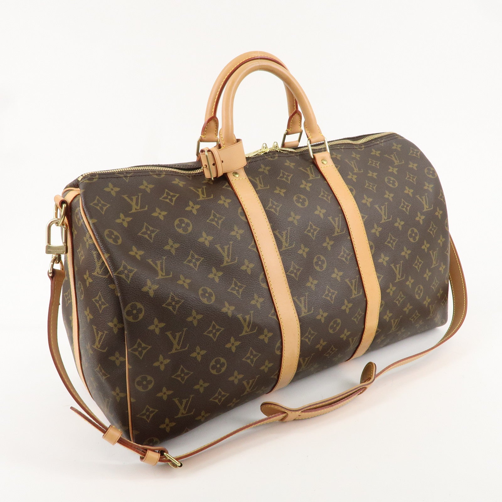 Louis Vuitton Monogram Keep All 50 Boston Bag M41416