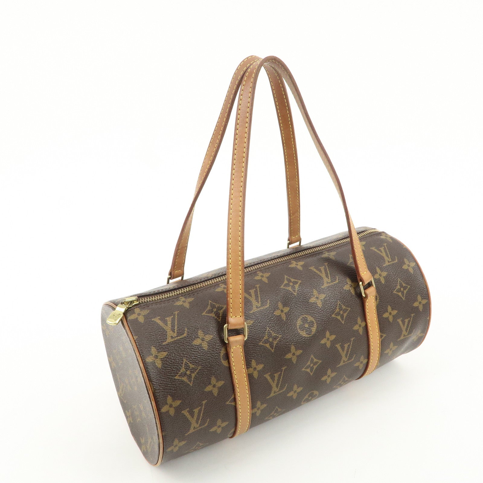 Louis Vuitton Monogram Papillon 30 Hand Bag New Style M51385 Used