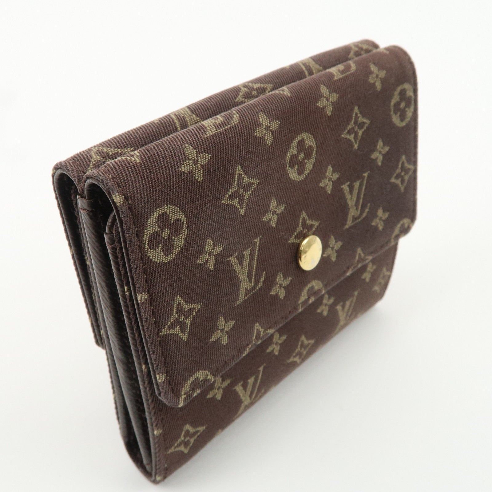 Louis Vuitton Monogram Minilin Portefeuille Elise Wallet Ｍ95233