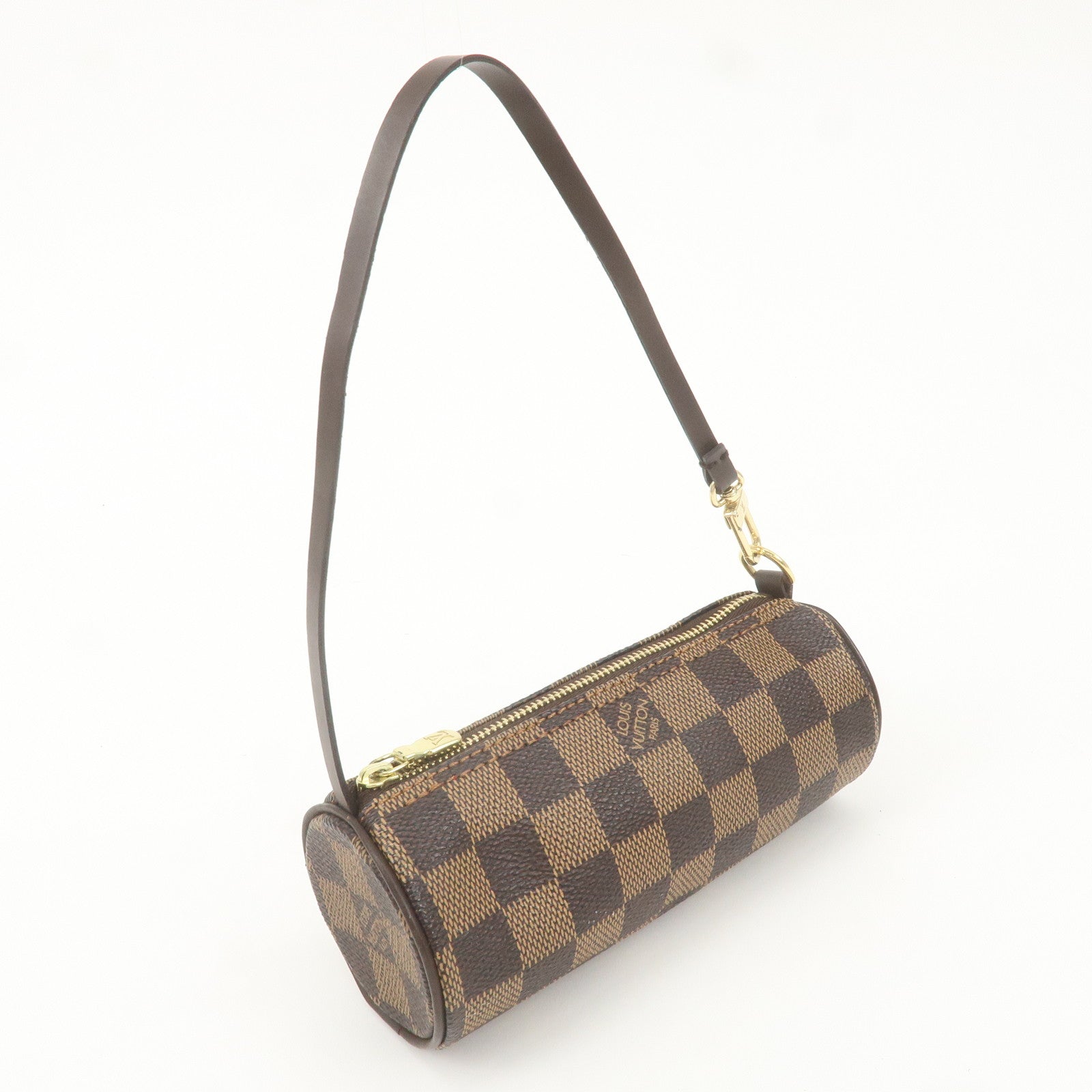 Louis Vuitton Damier Papillon Pouch For Papillon Bag Brown