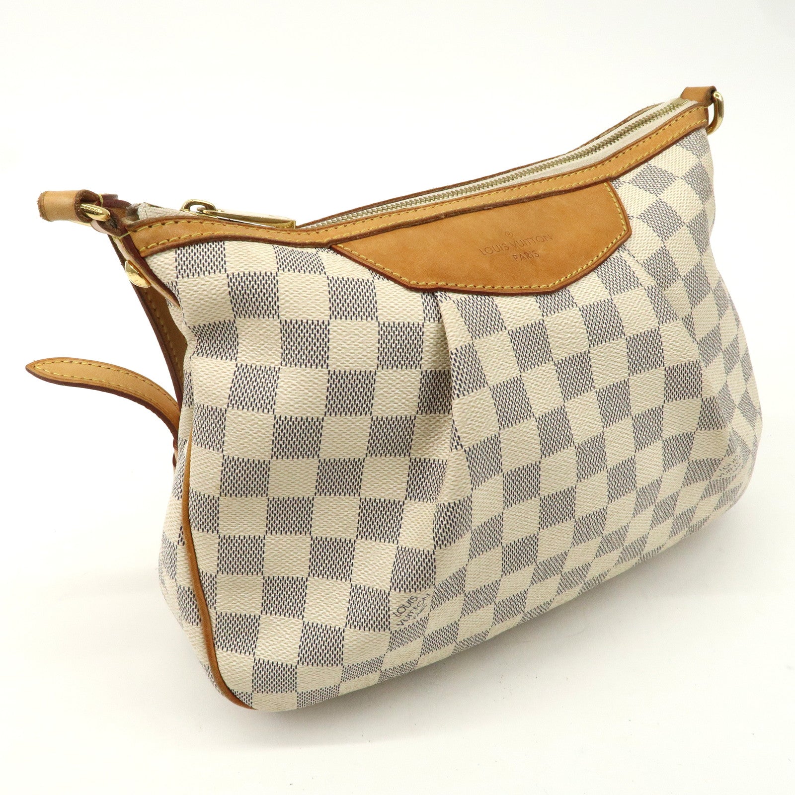 Louis Vuitton Damier Azur Siracusa PM Shoulder Bag N41113