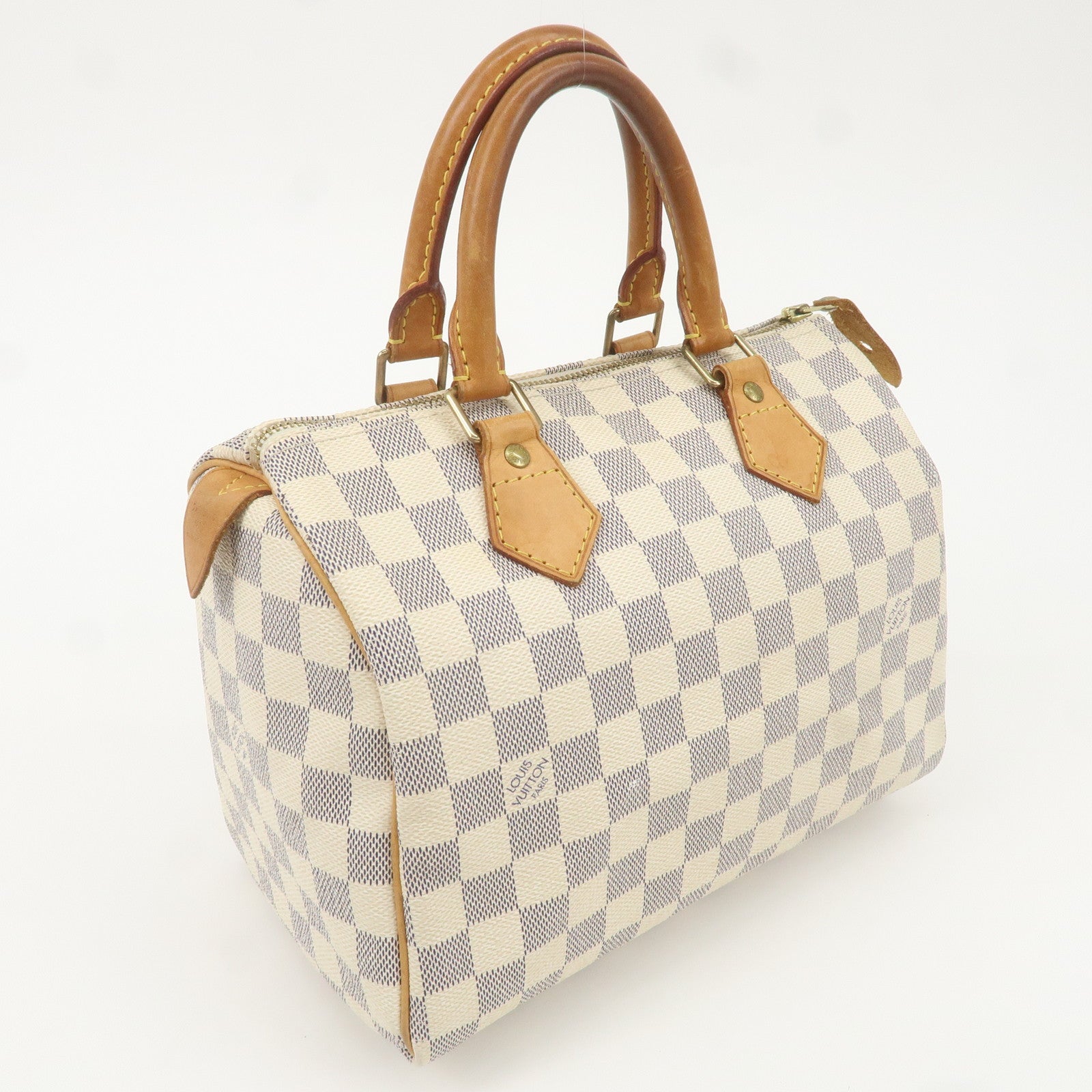 Louis Vuitton Damier Azur Speedy 25 Boston Bag Hand Bag N41534