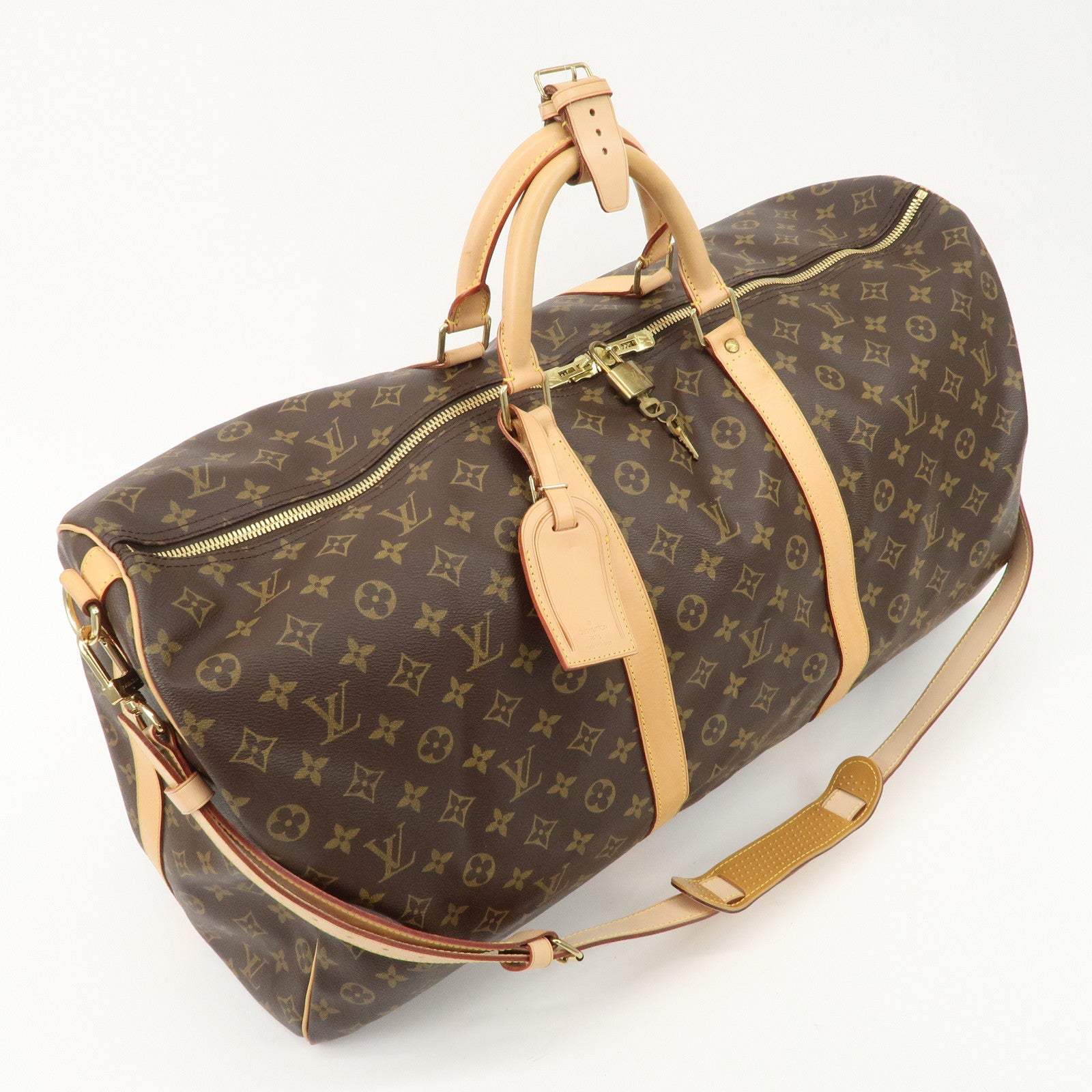 Louis Vuitton Monogram Keep All Bandouliere 60 Bag M41412 Used