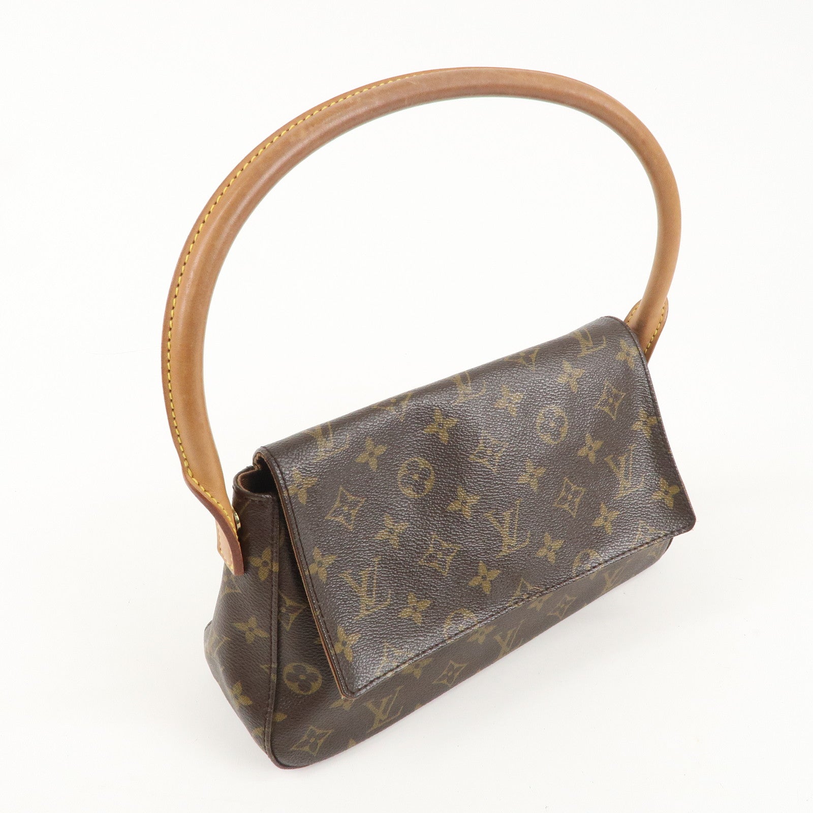 Louis Vuitton Monogram Mini Looping Shoulder Bag Hand Bag M51147