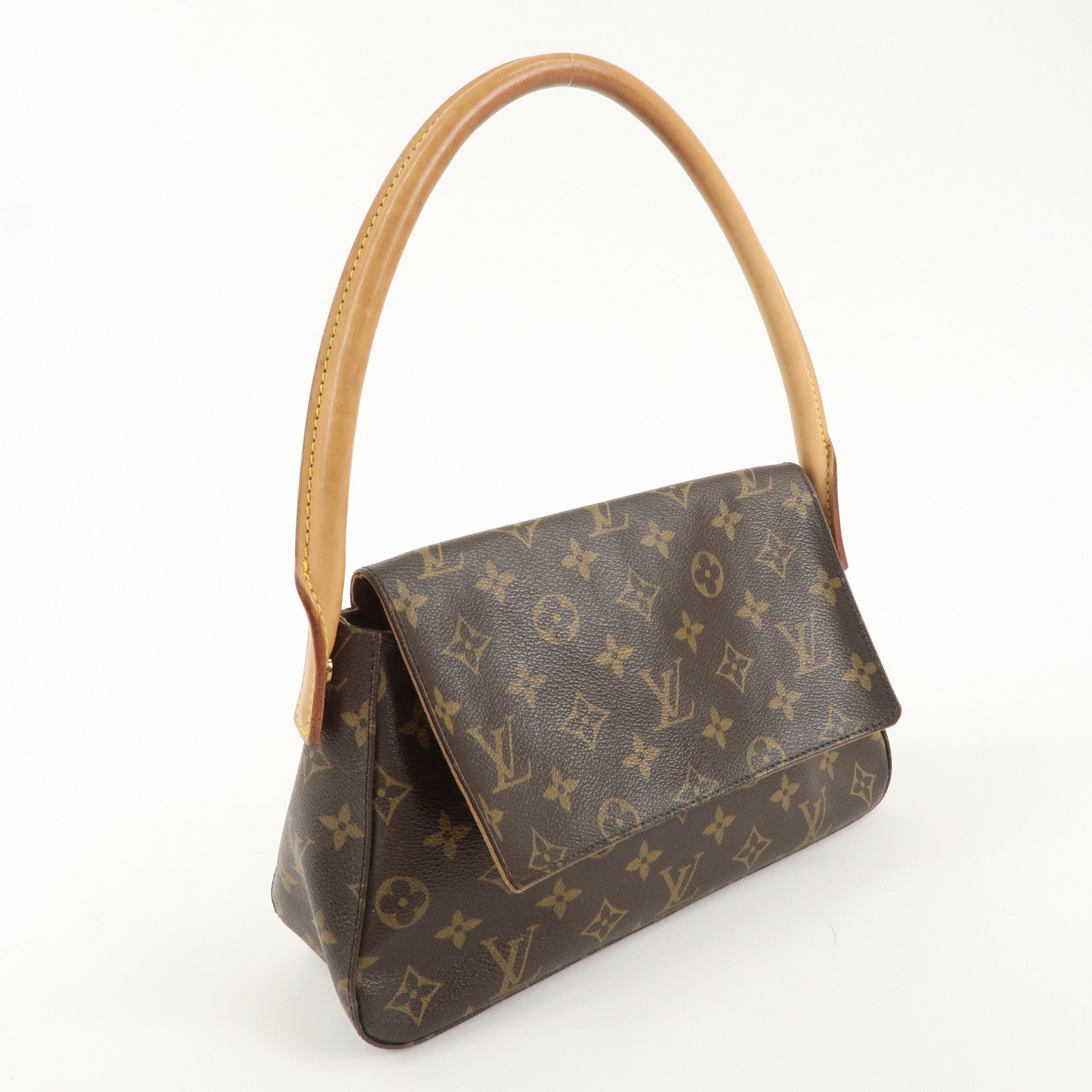 Louis Vuitton Monogram Mini Looping Shoulder Bag Hand Bag M51147