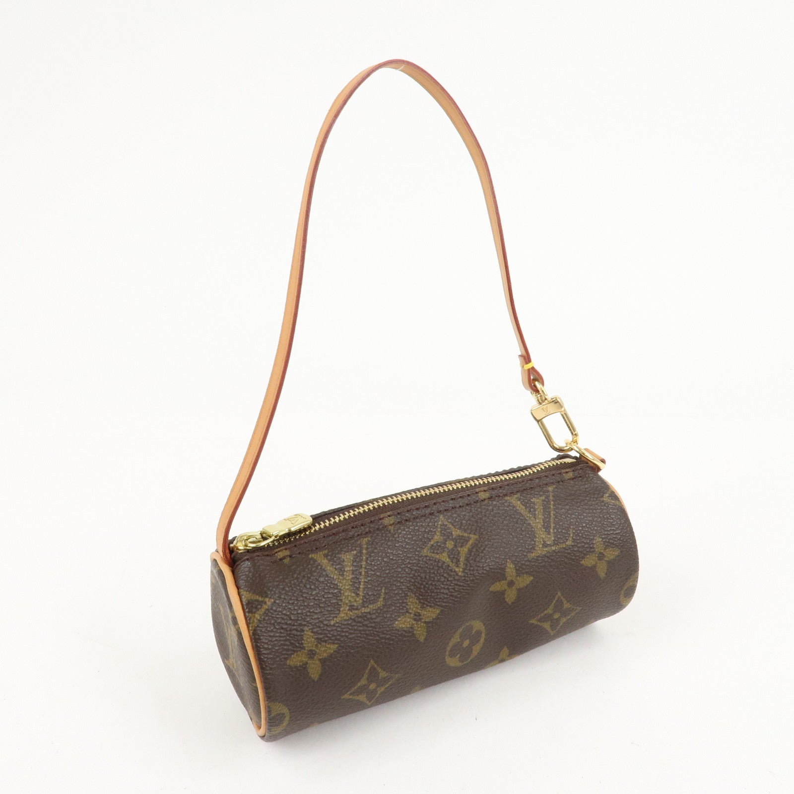 Louis Vuitton Monogram Mini Pouch for Papillon Bag Brown Used