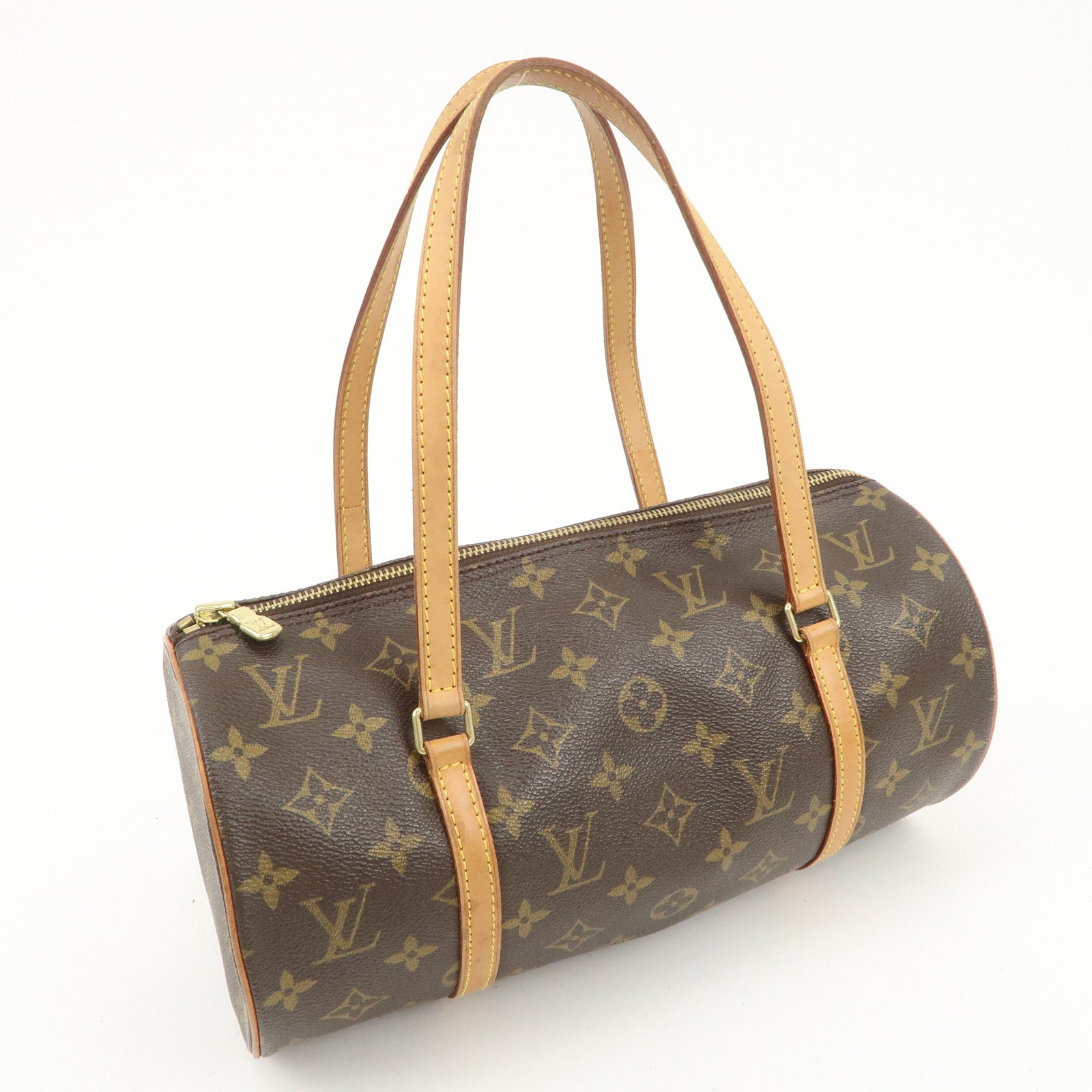 Louis Vuitton Monogram Papillon 30 Hand Bag New Style M51385 Used