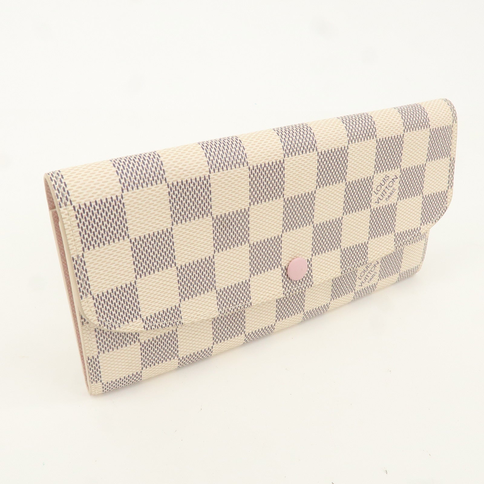 Louis Vuitton Damier Azur Portefeuille Emily Long Wallet N41625