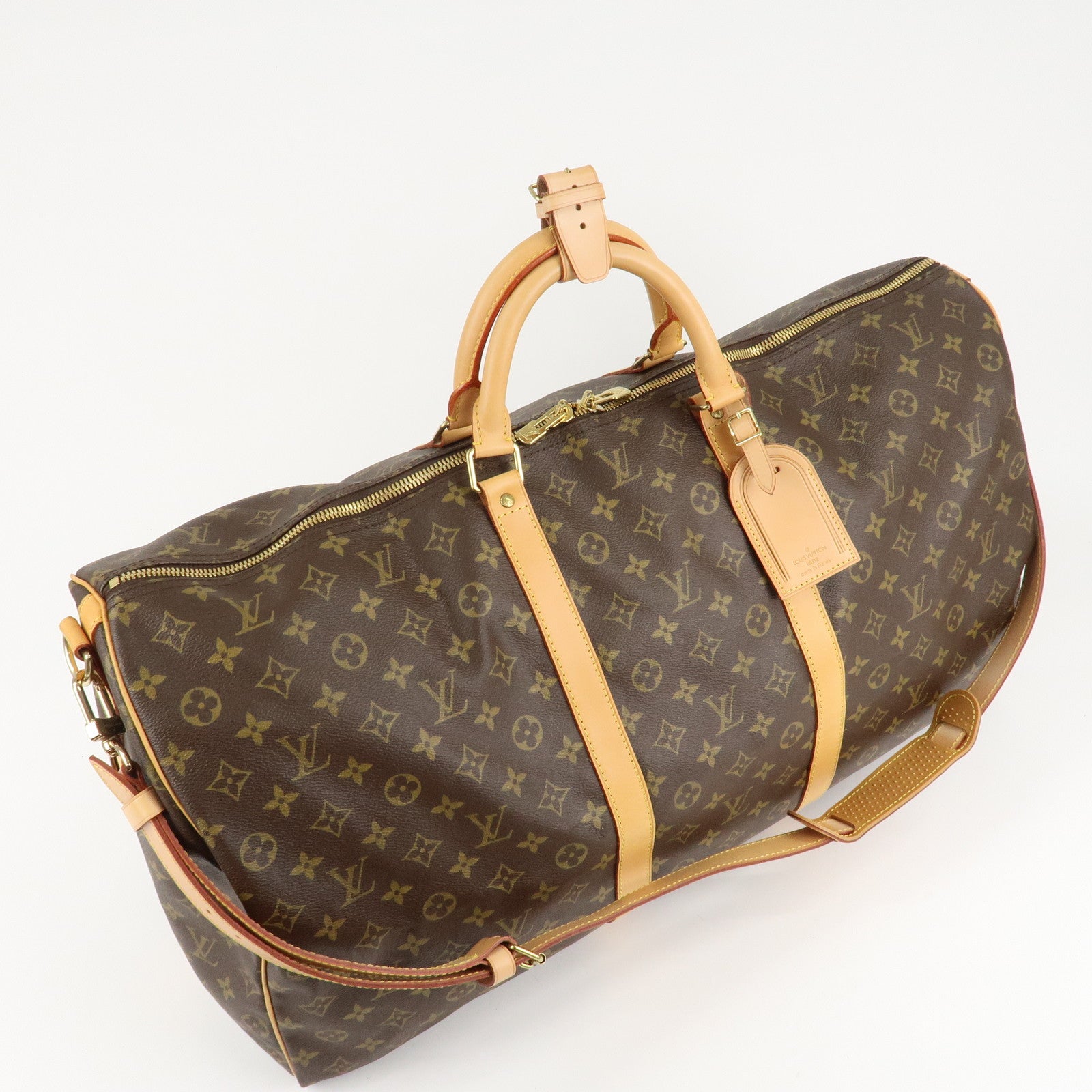 Louis Vuitton Monogram Keep All Bandouliere 60 Bag M41412