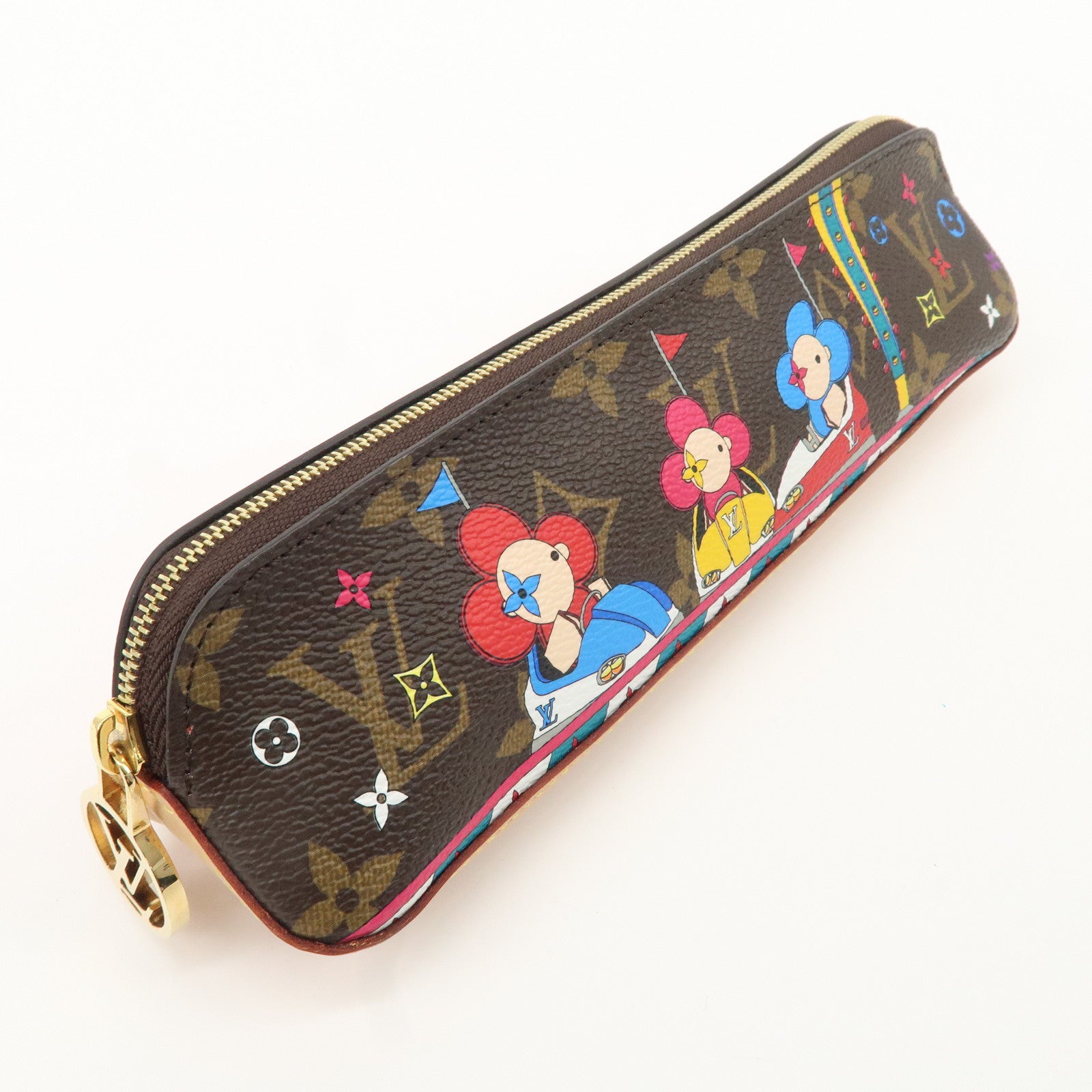 Louis Vuitton Monogram Truth Elisabeth Vivienne Pen Case GI0540 Used