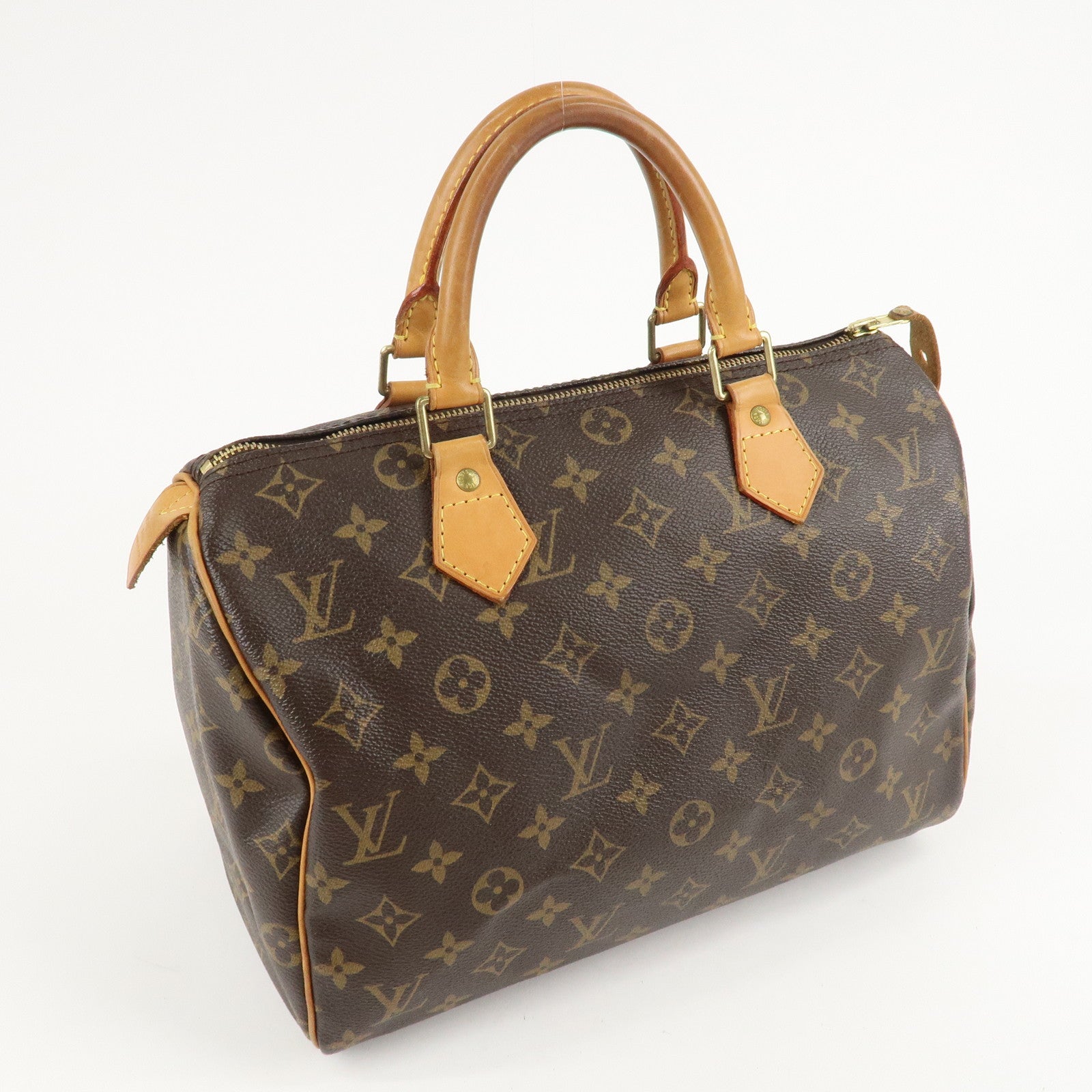 Louis Vuitton Monogram Speedy 30 Hand Bag Boston Bag M41526 Used