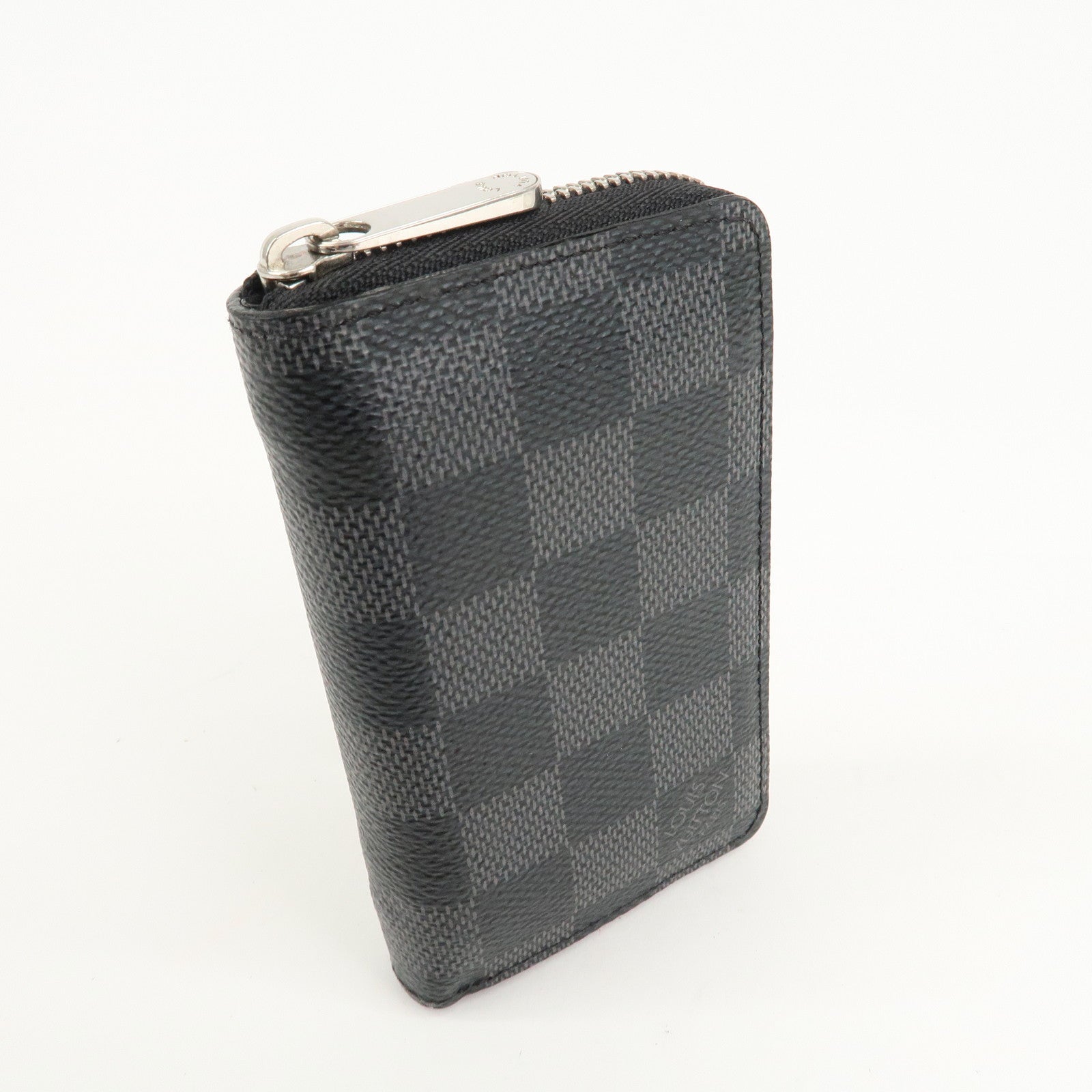 Louis Vuitton Damier Graphite Zippy Coin Purse Coin Case N63076