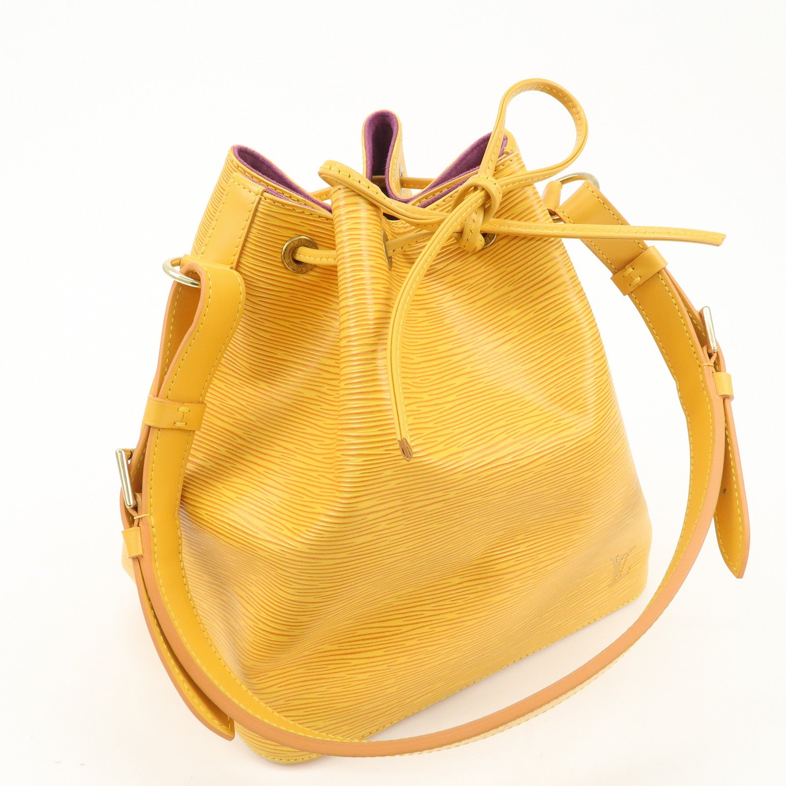 Louis Vuitton Epi Petit Noe Shoulder Bag Tassili Yellow M44109