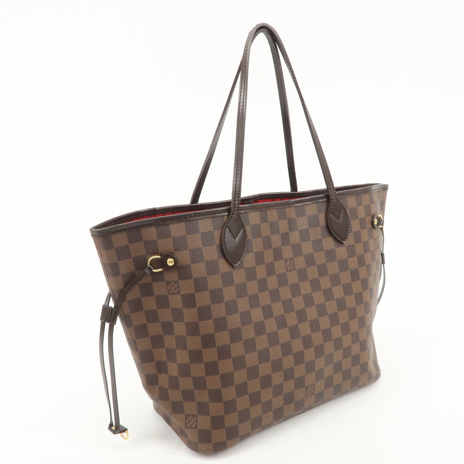 Louis Vuitton Damier Neverfull MM Tote Bag N51105 Used