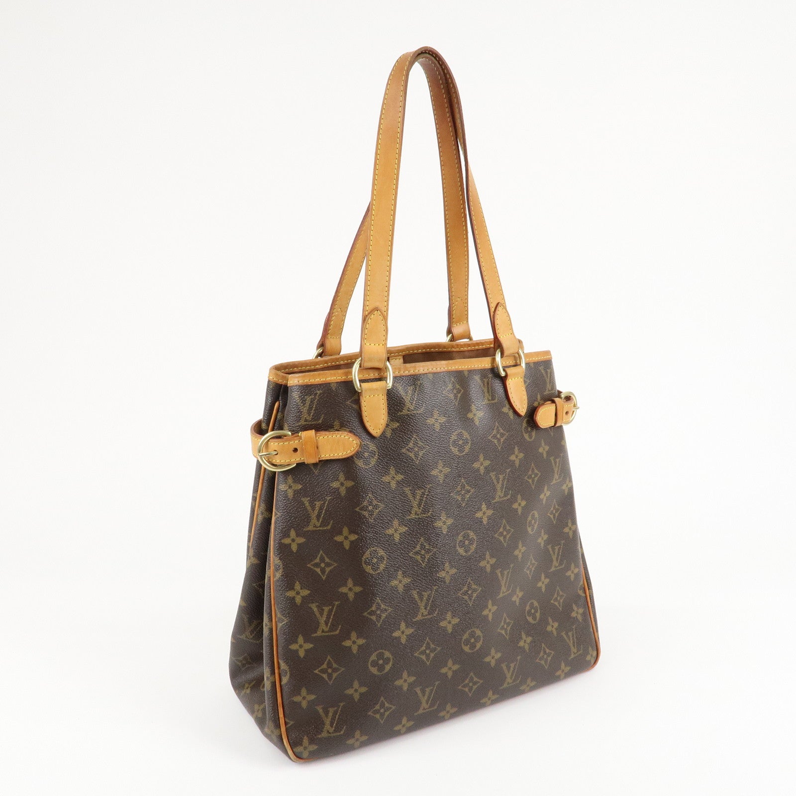 Louis Vuitton Monogram Batignolles Vertical Tote Bag M51153 Used