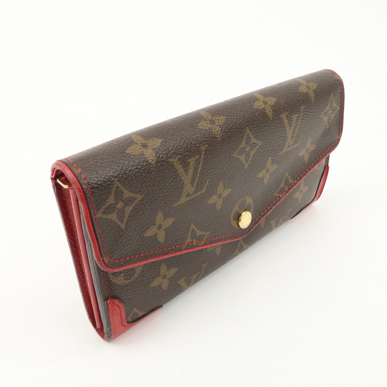 Louis Vuitton Monogram Portefeuille Sarah Retiro Wallet M61184