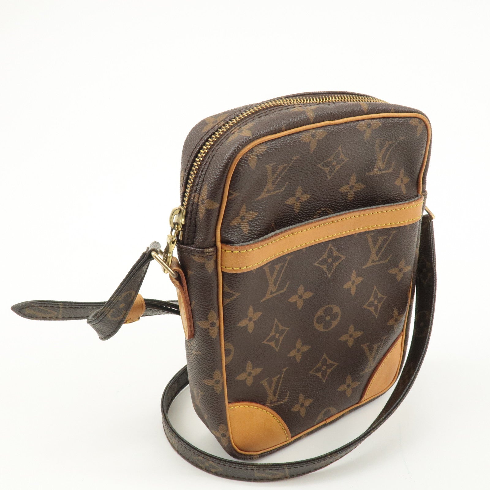 Louis Vuitton Monogram Danube Shoulder Bag Brown M45266