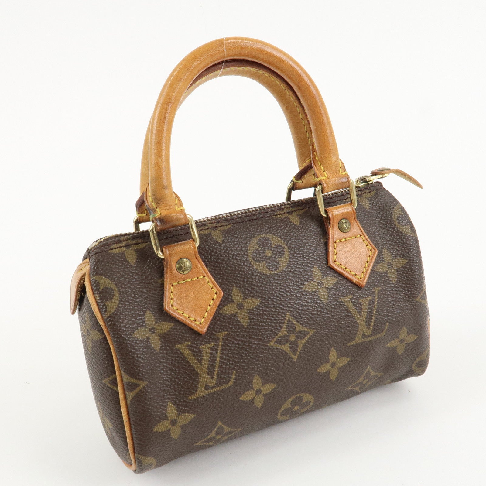 Louis Vuitton Monogram Mini Speedy Hand Bag M41534 Used