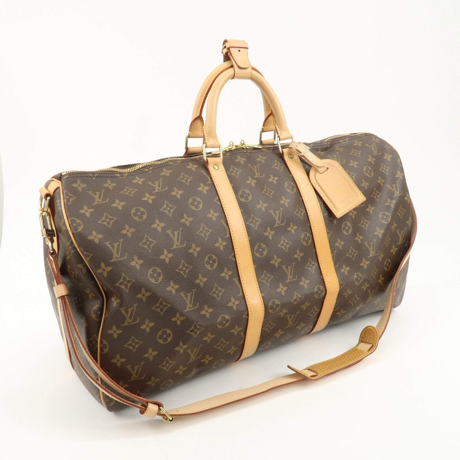 Louis Vuitton Monogram Keep All Bandouliere 55 Bag M41414 Used