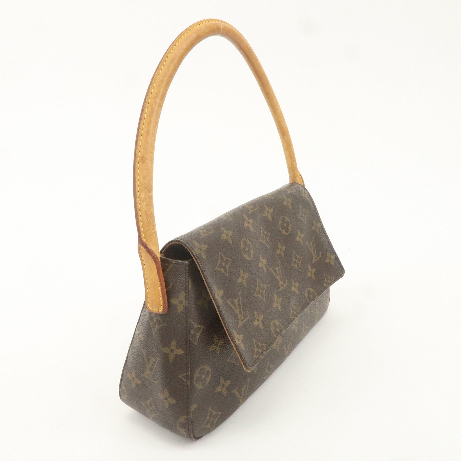 Louis Vuitton Monogram Mini Looping Shoulder Bag Hand Bag M51147