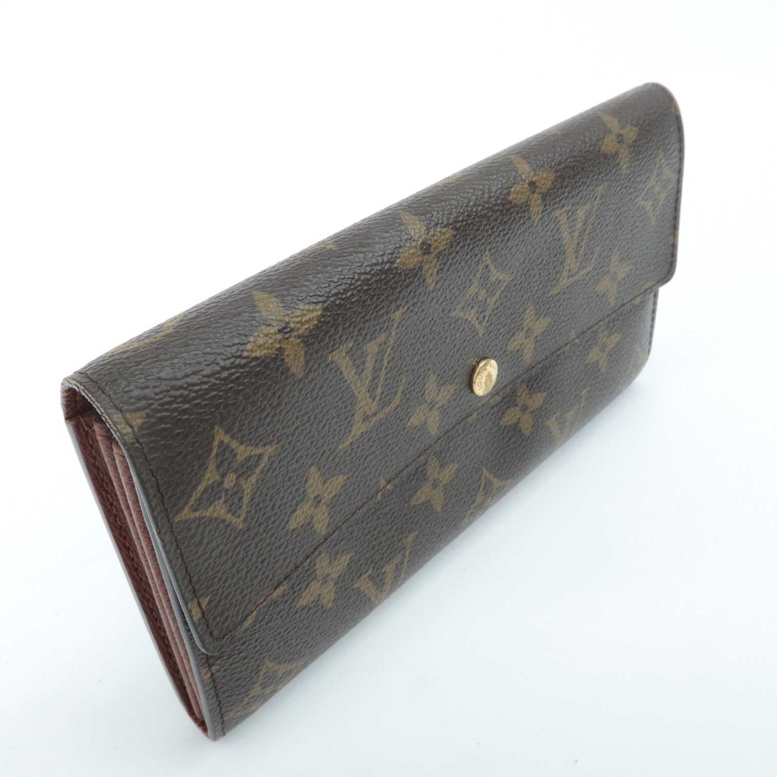 Louis Vuitton Monogram Porte Monnaie Credit Wallet M61726