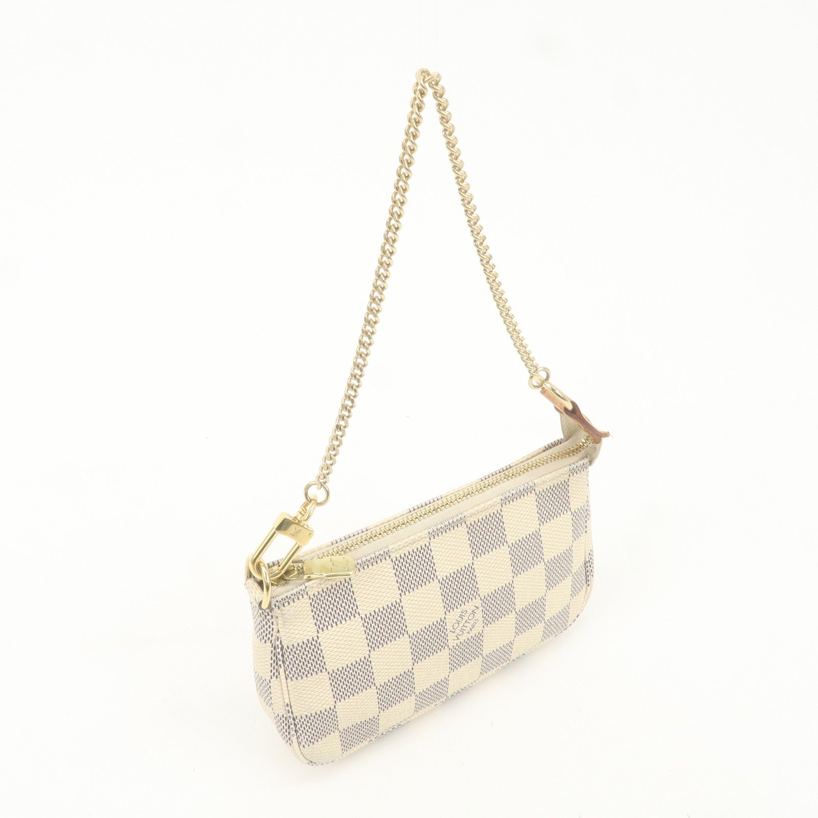 Louis Vuitton Damier Azur Mini Pochette Accessoires Pouch N58010