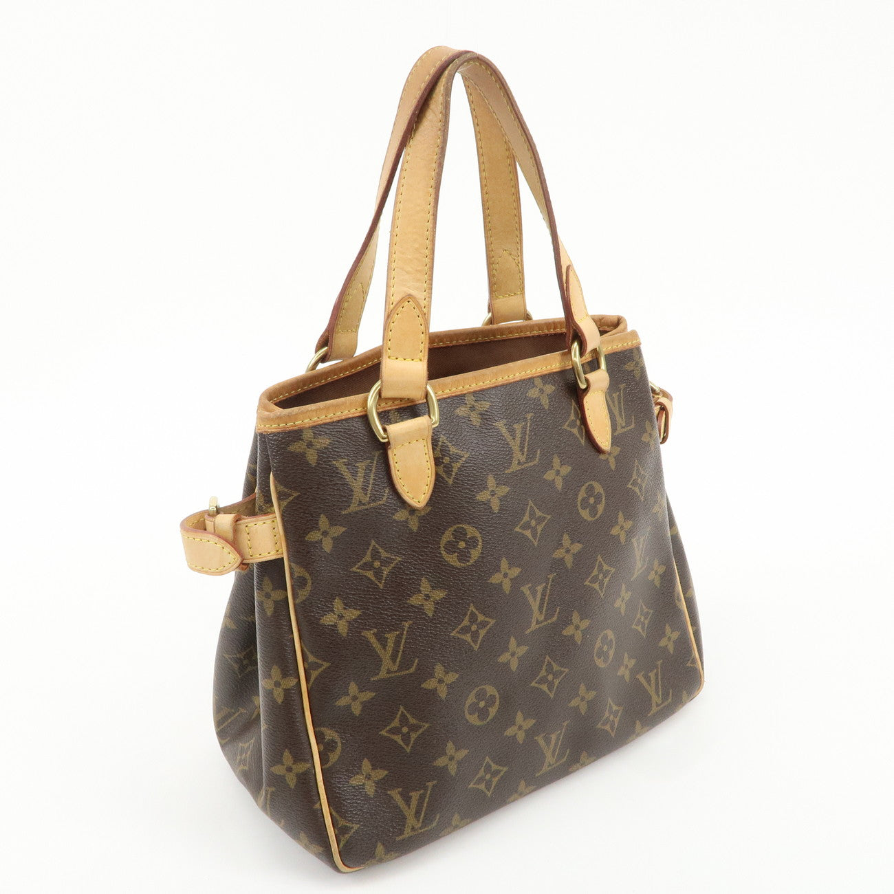 Louis Vuitton Monogram Batignolles Tote Bag Hand Bag M51156 Used