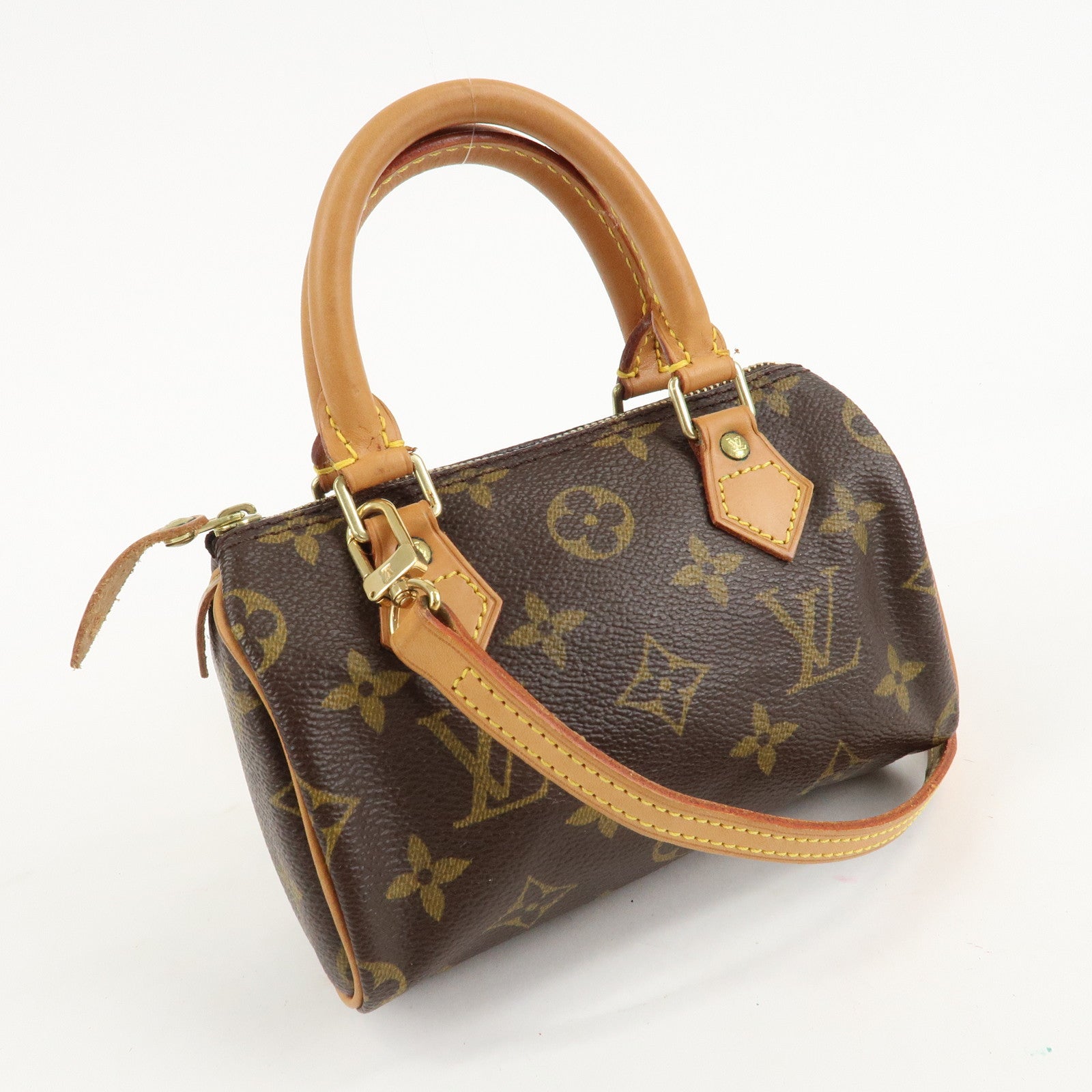 Louis Vuitton Monogram Mini Speedy 
Strap M41534 J00145 Used