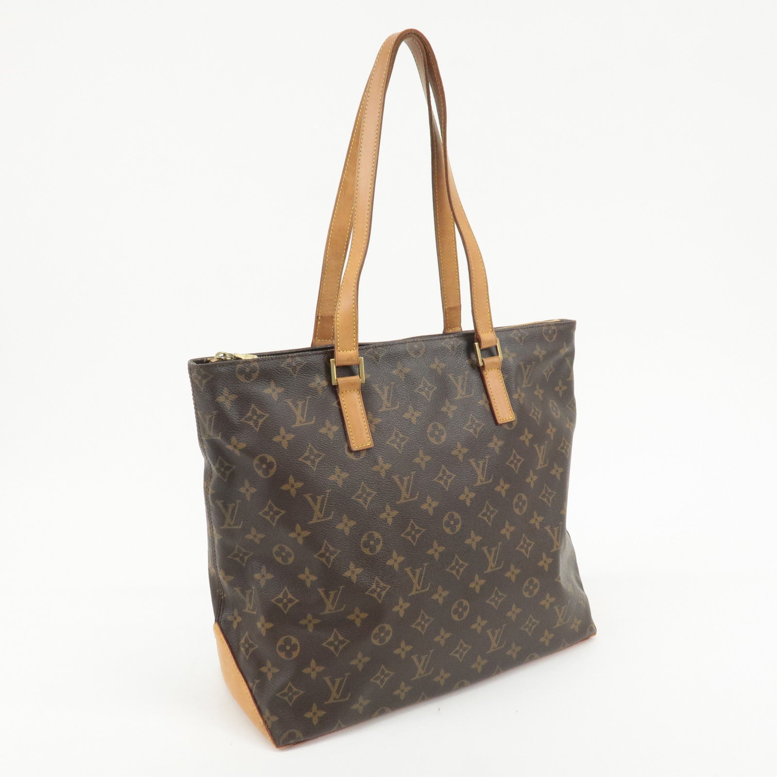 Louis Vuitton Monogram Cabas Mezzo Tote Bag M51151 Used