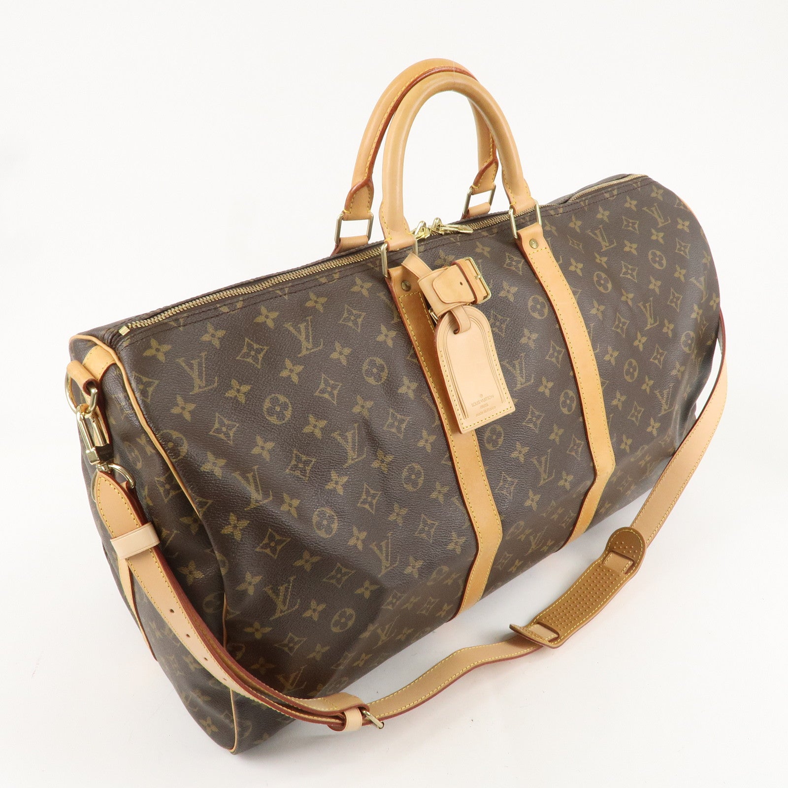 Louis Vuitton Monogram Keep All Bandouliere 55 Bag M41414