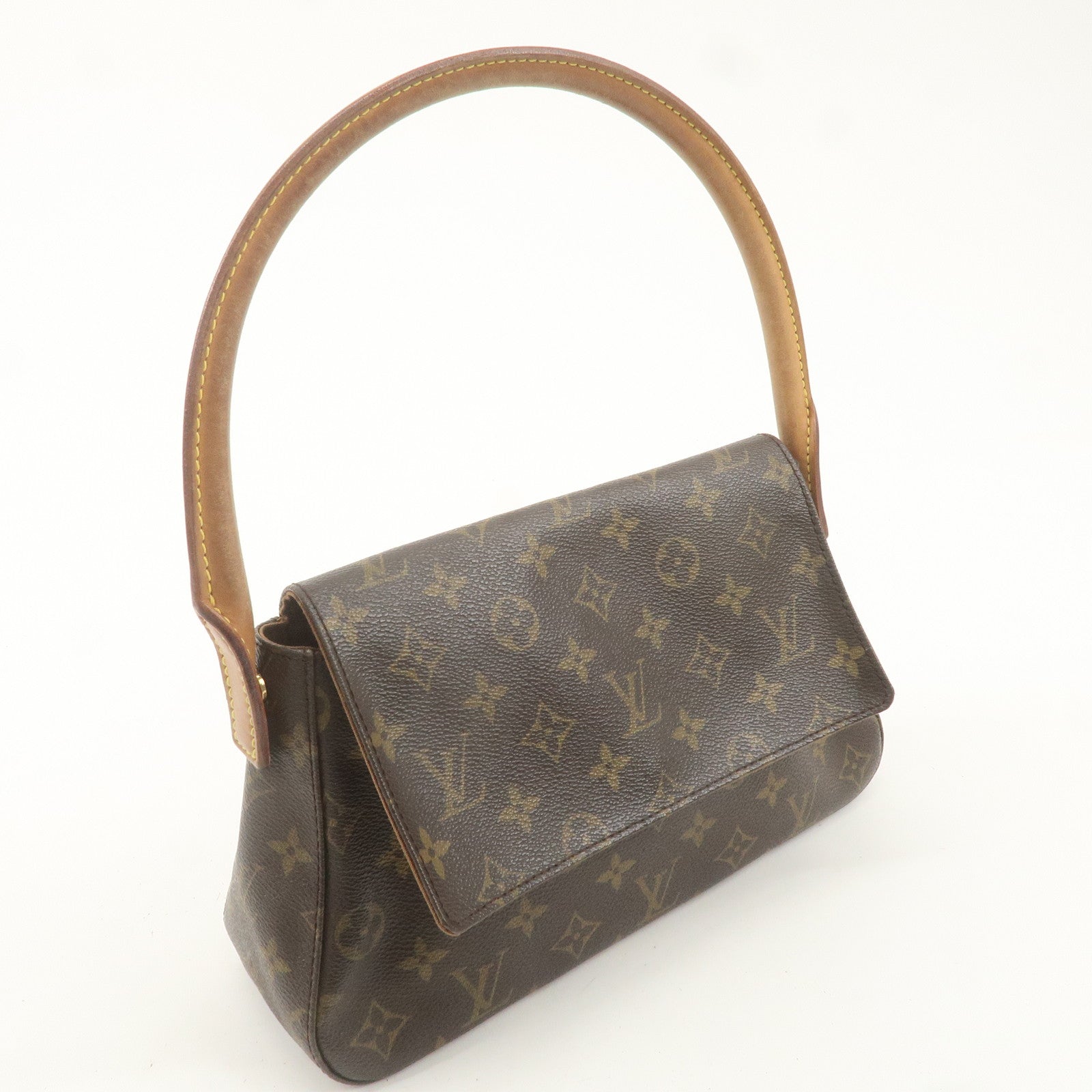 Louis Vuitton Monogram Mini Looping Shoulder Bag Hand Bag M51147