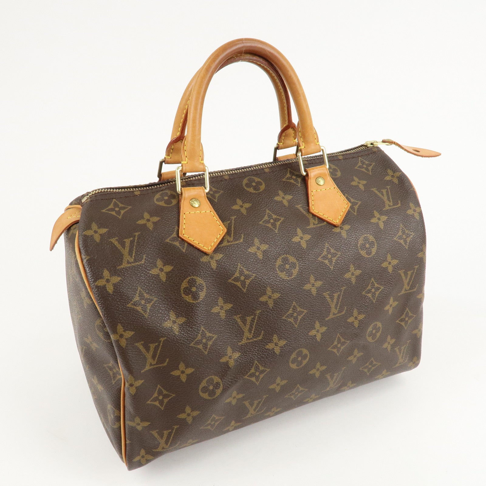 Louis Vuitton Monogram Speedy 30 Hand Bag Boston Bag M41526 Used