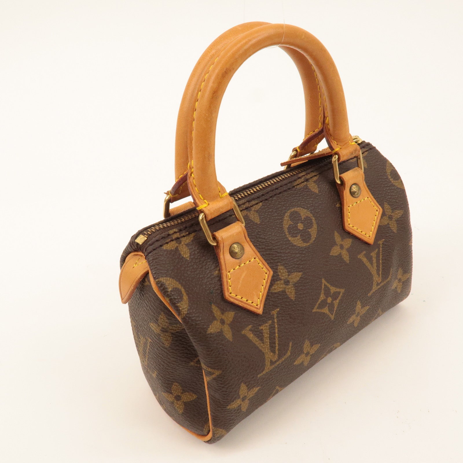 Louis Vuitton Monogram Mini Speedy 
Shoulder Strap M41534/J75010