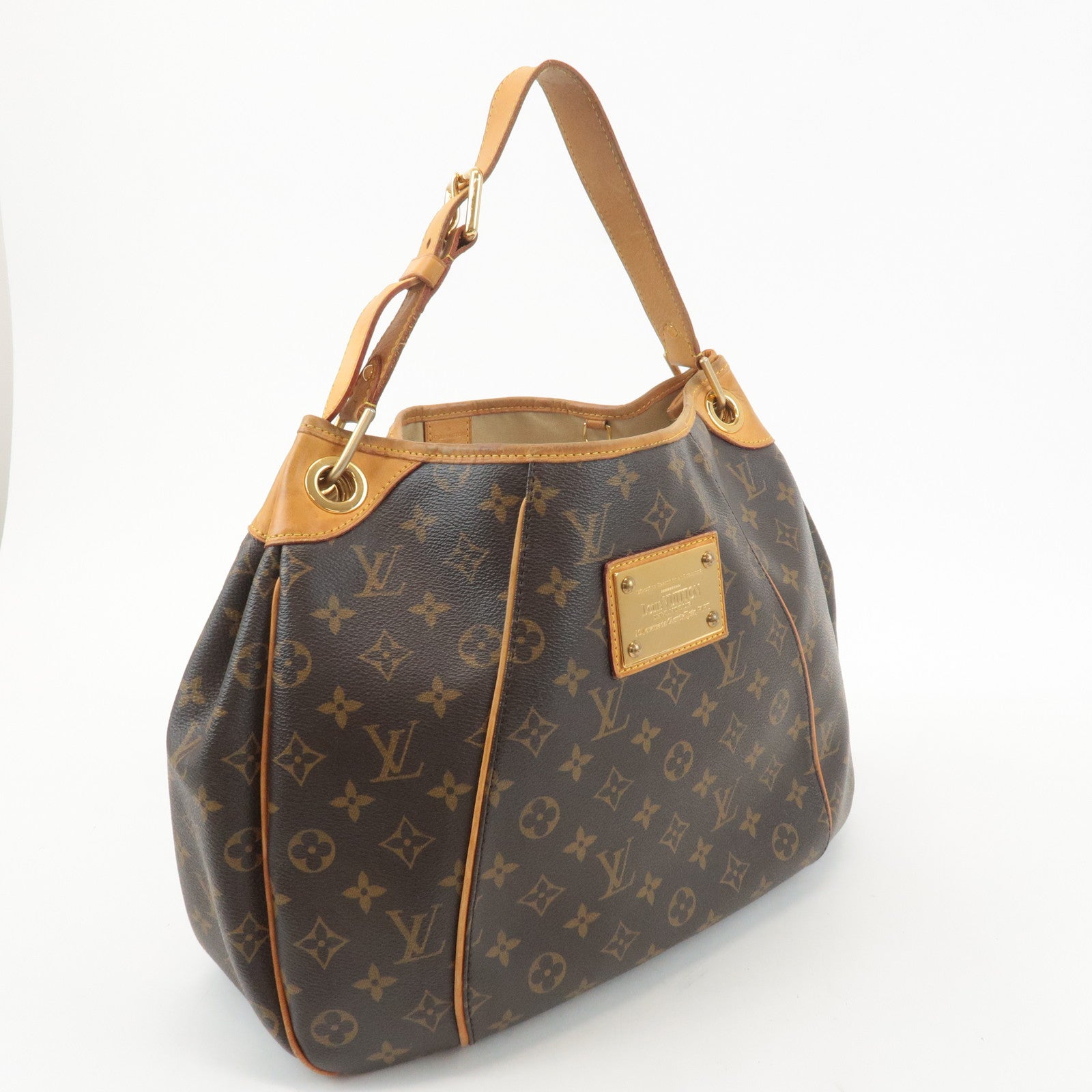 Louis Vuitton Monogram Galliera PM Shoulder Bag Brown M56382