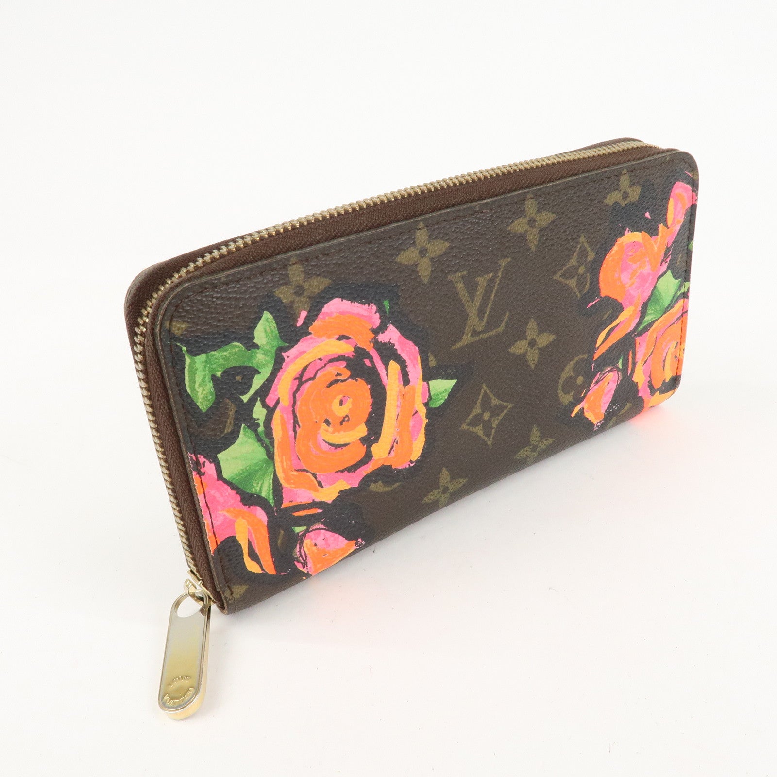 Louis Vuitton Monogram Rose Zippy Wallet M93759 Used