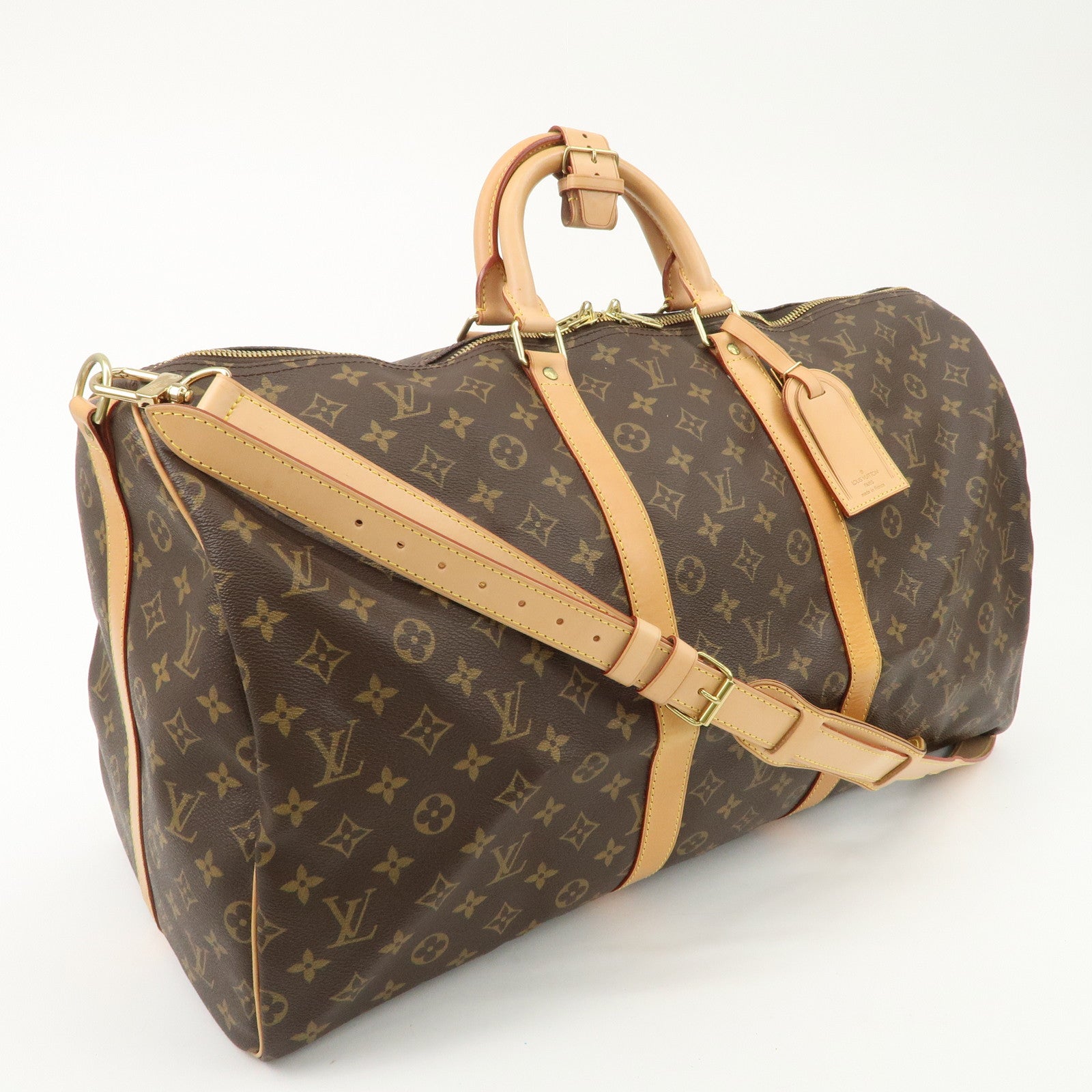 Louis Vuitton Monogram Keep All Bandouliere 55 Bag M41414