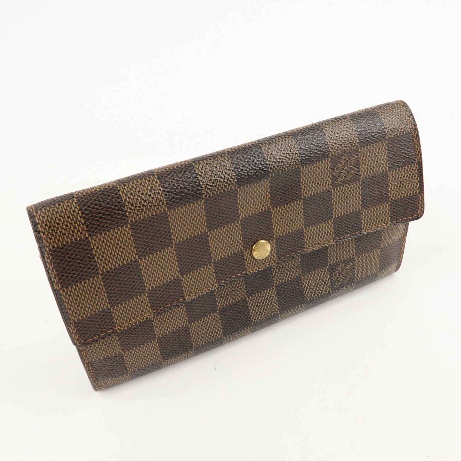 Louis Vuitton Damier Porte Monnaie Cult Credit Long Wallet N61724