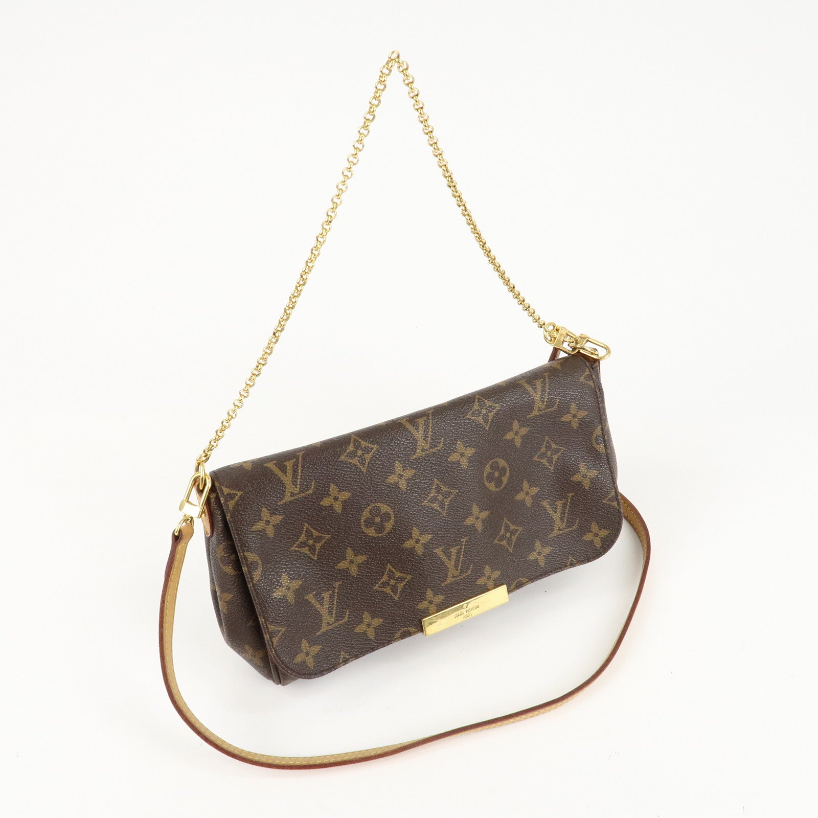 Louis Vuitton Monogram Favorite PM 2Way Shoulder Bag M40717 Used