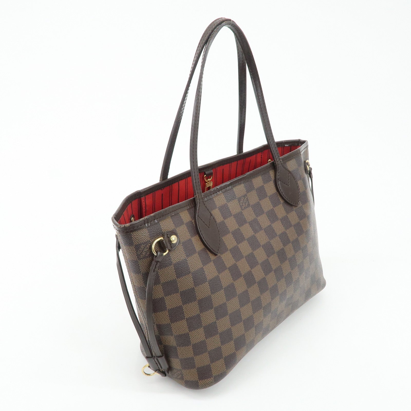 Louis Vuitton Damier Neverfull PM Tote Bag Hand Bag N51109 Used