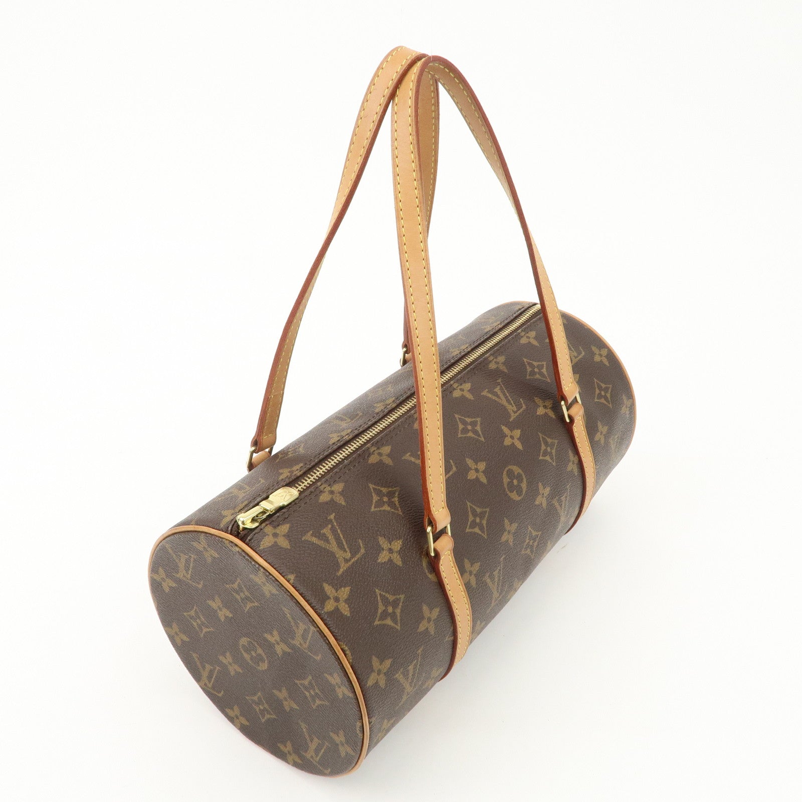 Louis Vuitton Monogram Papillon 30 Hand Bag M51385 Used