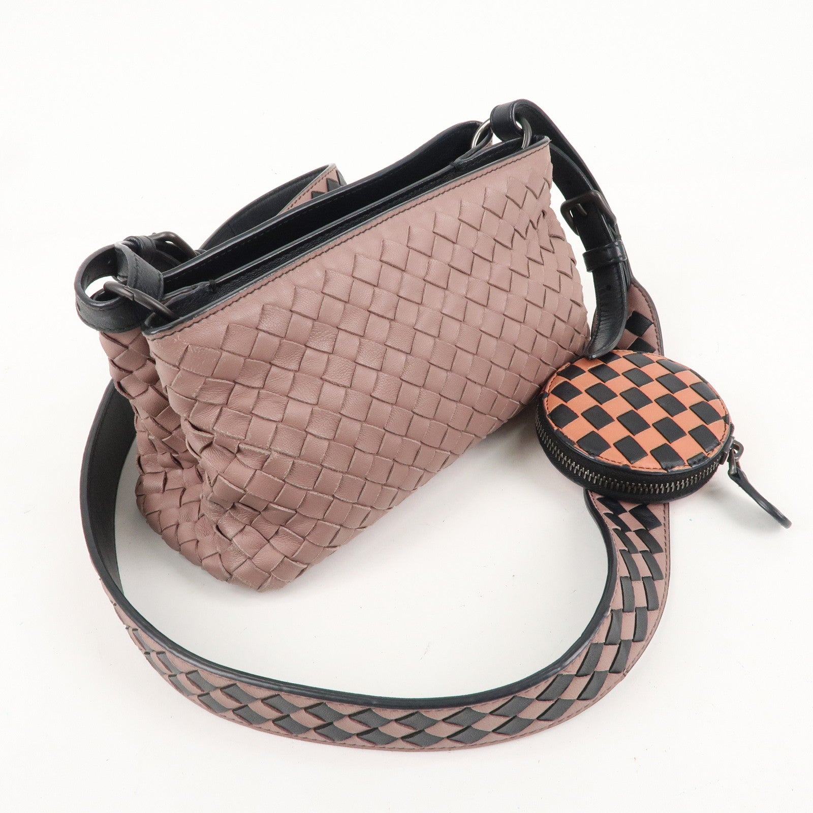 Bottega Veneta Intrecciato Leather Shoulder Bag