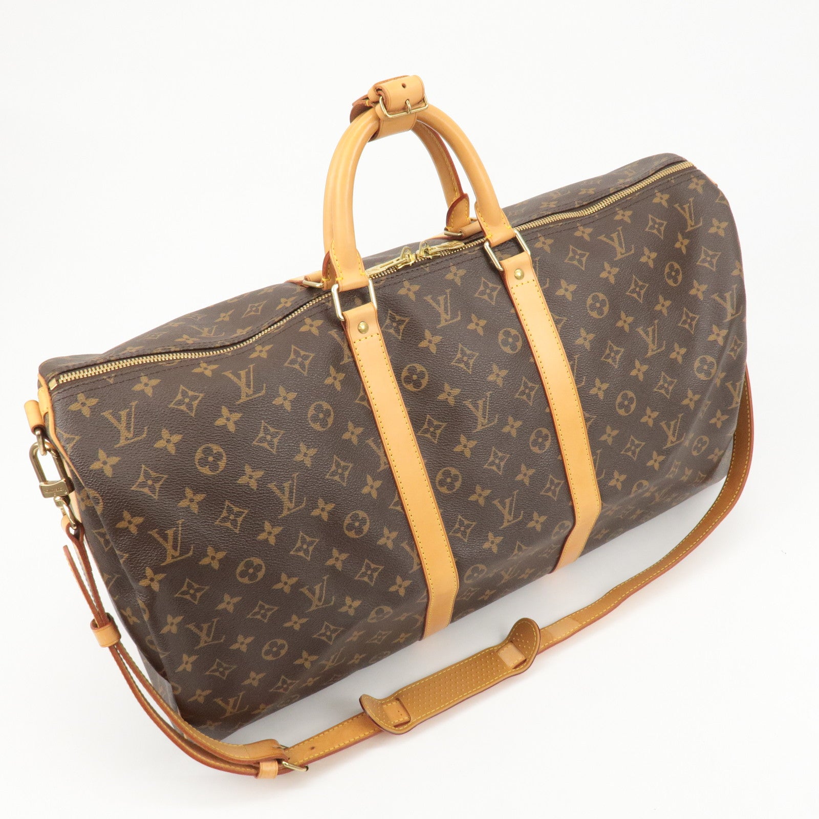 Louis Vuitton Monogram Keep All Bandouliere 55 Bag M41414 Used