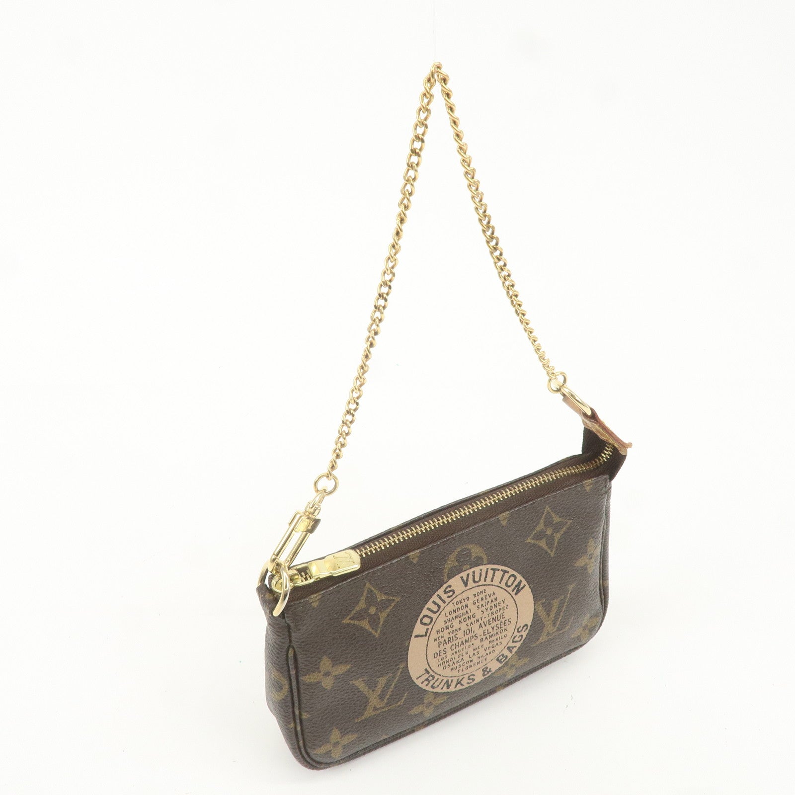 Louis Vuitton Monogram T&B Mini Pochette Accessoires Pouch M60153