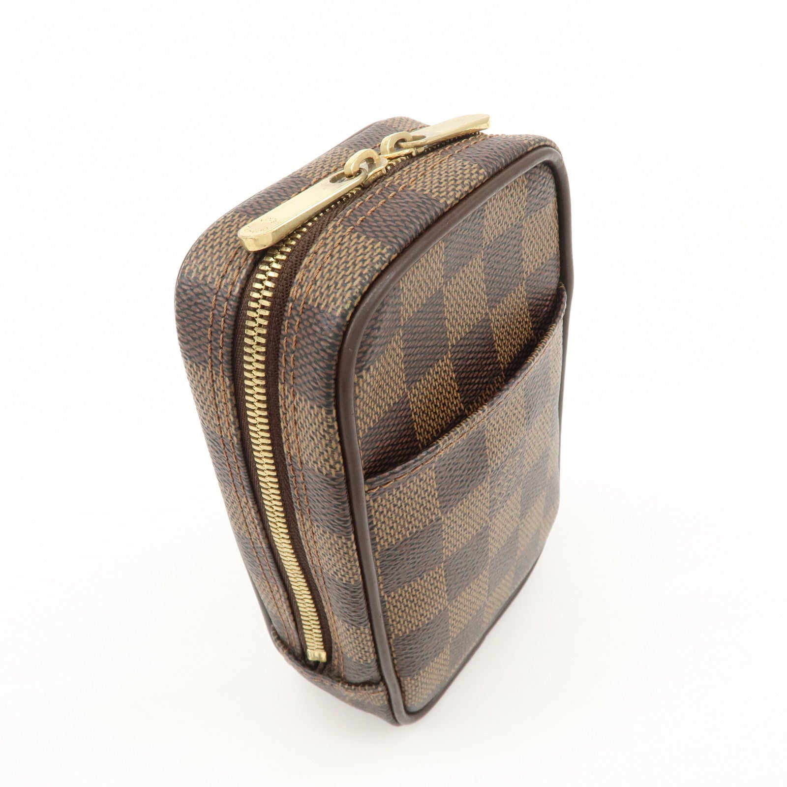 Louis Vuitton Damier Etui Okapi PM Camera Case Pouch N61738 Used