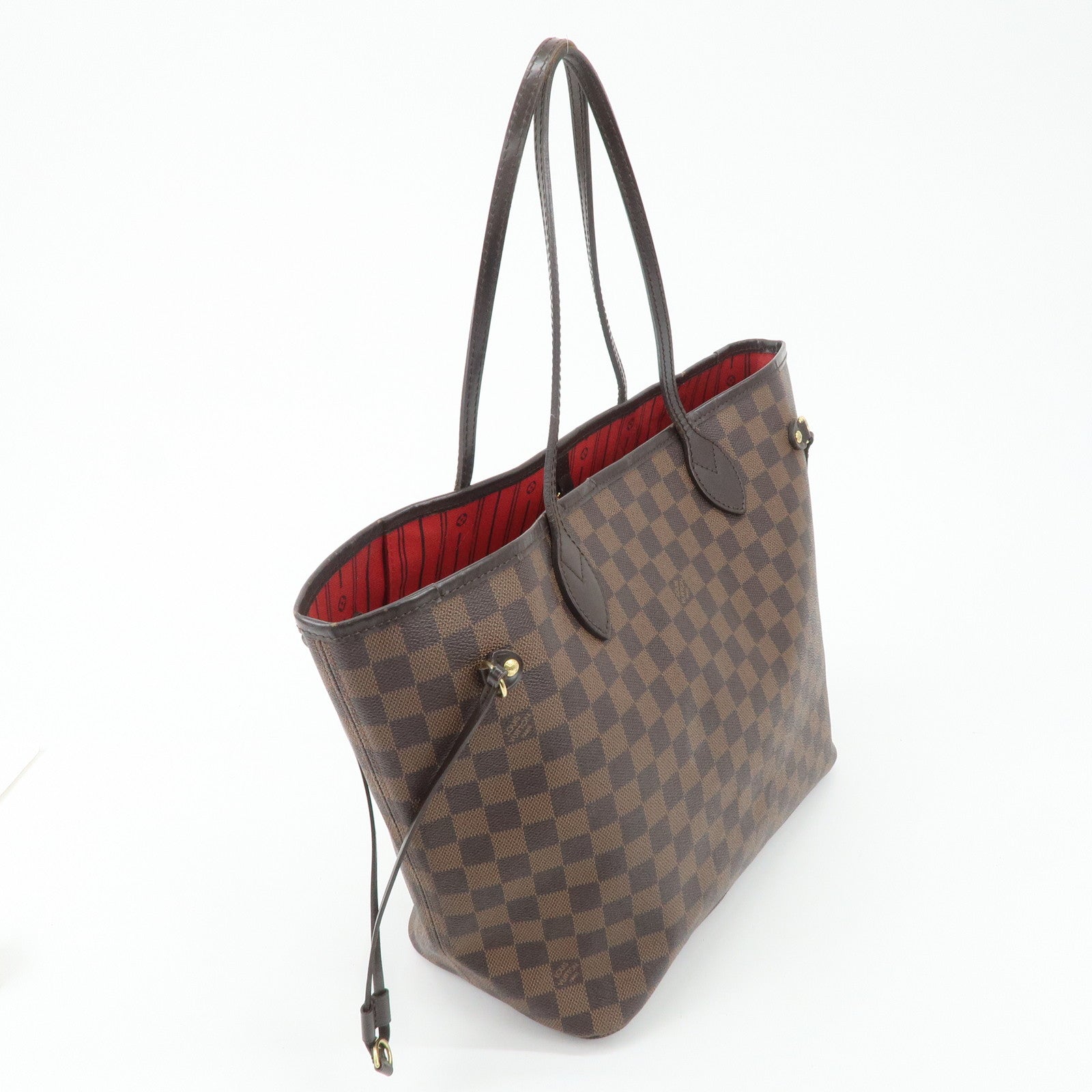 Louis Vuitton Damier Neverfull MM Tote Bag Shoulder Bag N51105 Used