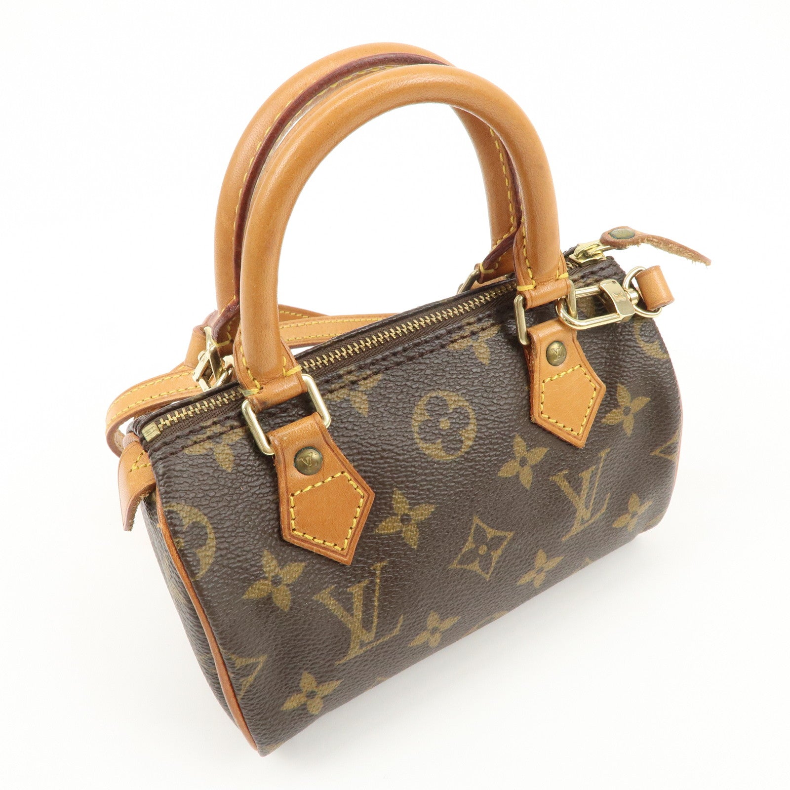 Louis Vuitton Monogram Mini Speedy 
Strap M41534 J00145