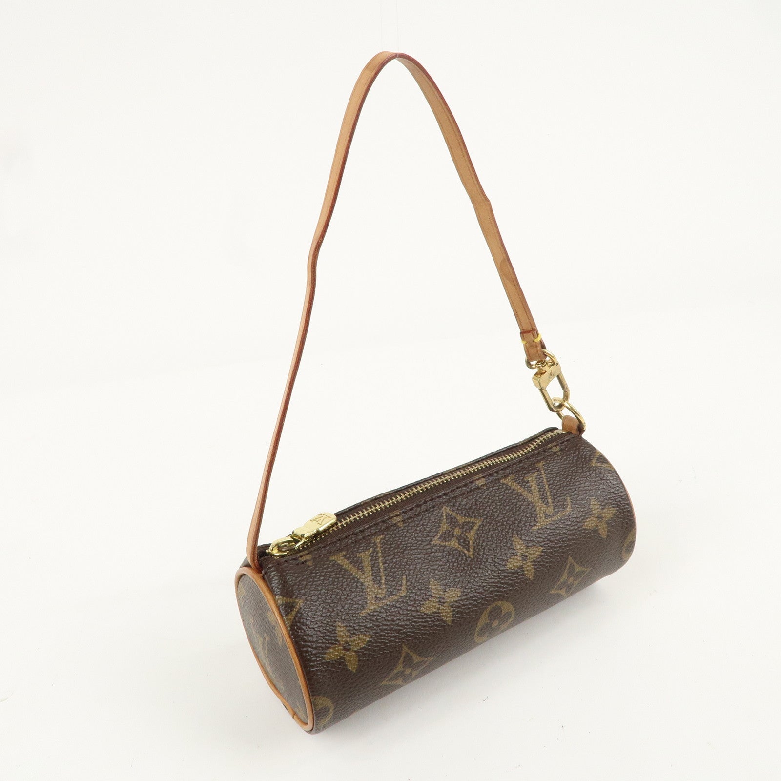 Louis Vuitton Monogram Mini Pouch for Papillon Bag Brown