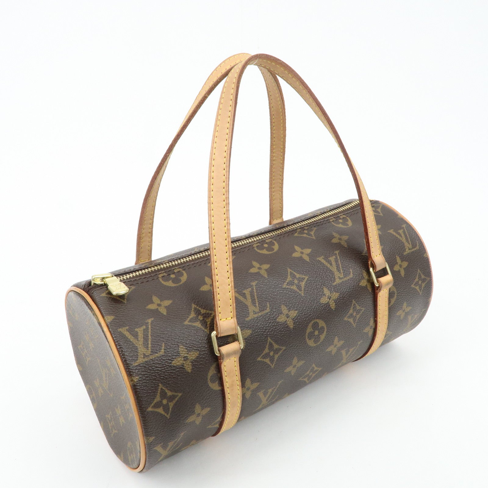 Louis Vuitton Monogram Papillon 26 Hand Bag New Style M51385 Used