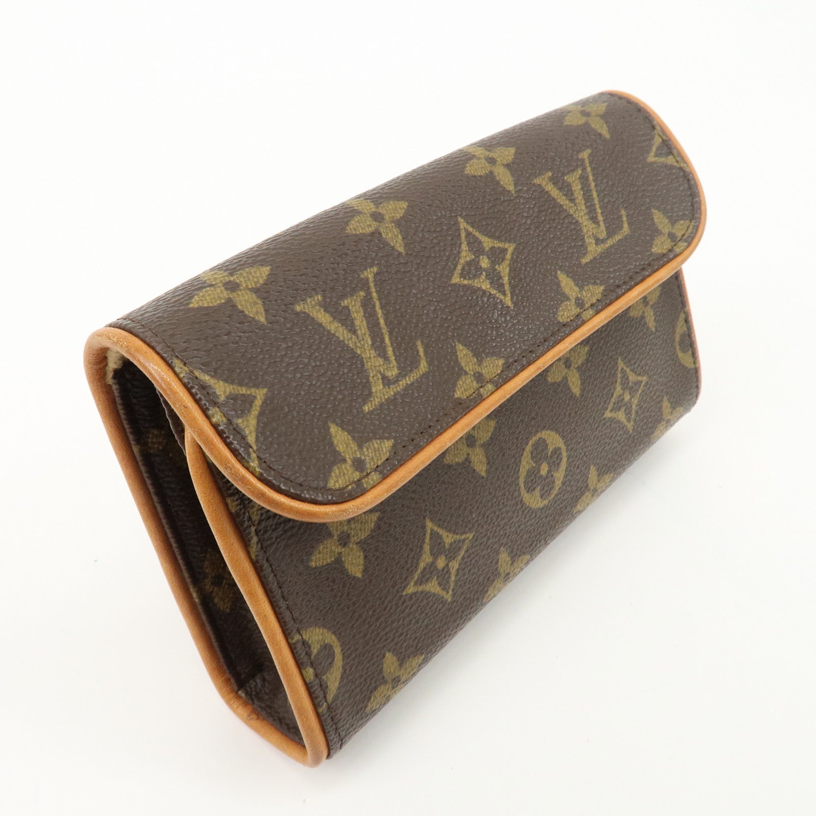 Louis Vuitton Monogram Pochette Florentine WaistBag Belt XS M51855 Used